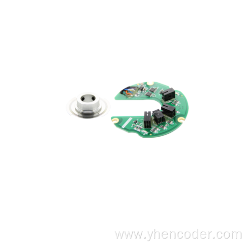 Rotary encoder with button